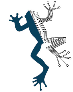 Morhea Technologies circuit-frog mascot